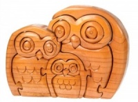 PU36 - SPECIAL - Owl Family Puzzle - No Box (Pack Size 5)